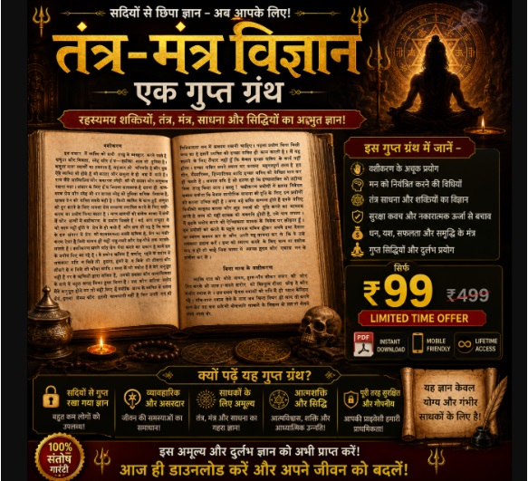तंत्र-मंत्र विज्ञान — गुप्त ग्रंथ